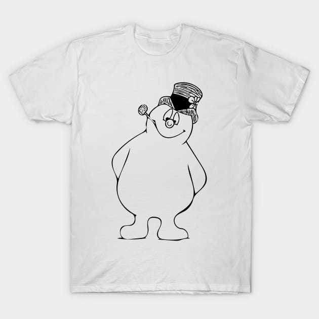 Frosty (Inktober) T-Shirt by Avengedqrow